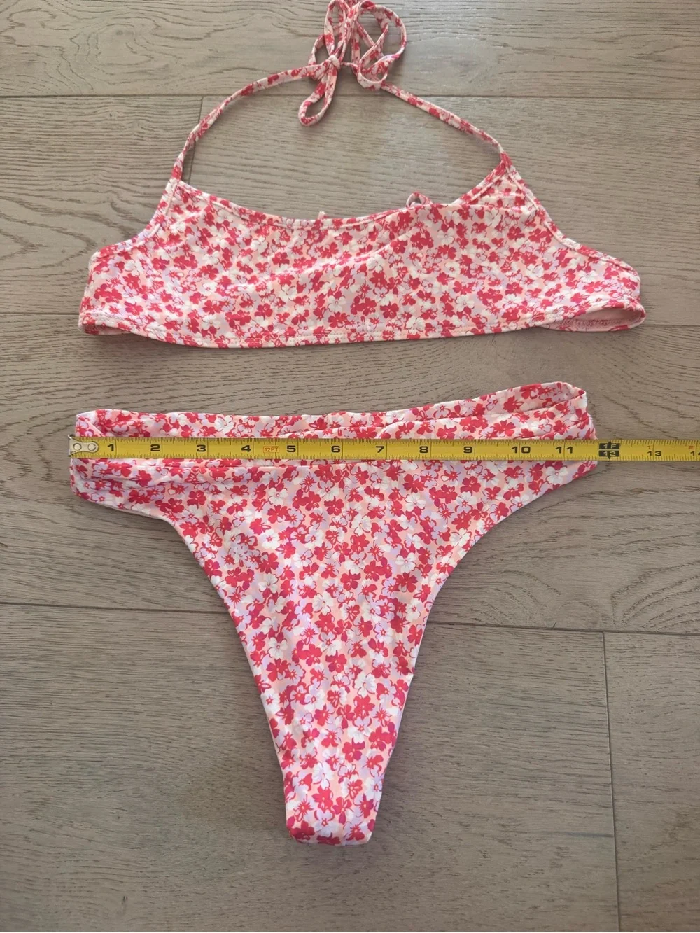 Frankie’s bikini set - Brazilian cut size small Adjustable straps